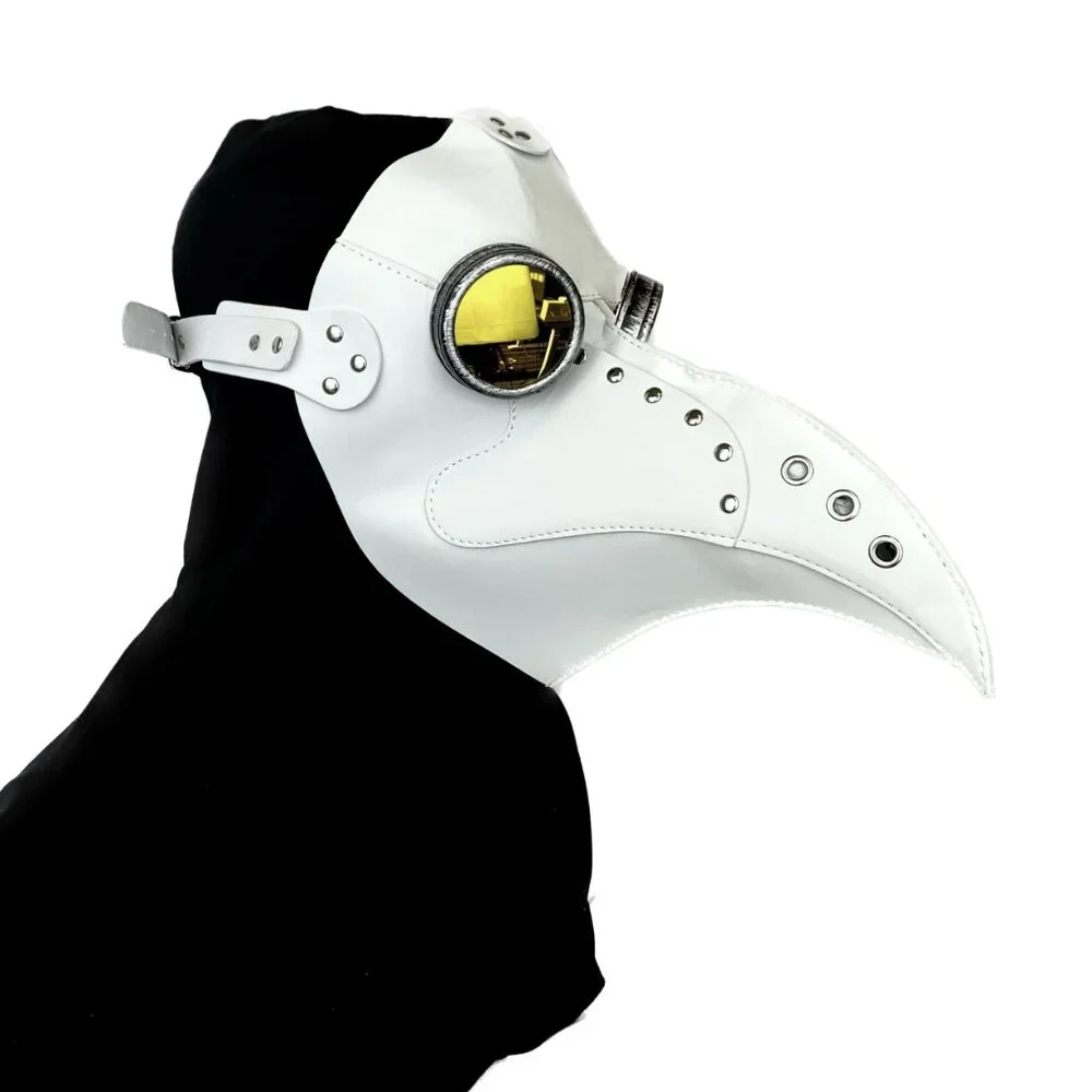 Steampunk Plague Doctor Mask, Long Nose Halloween Masquerade Party Masks